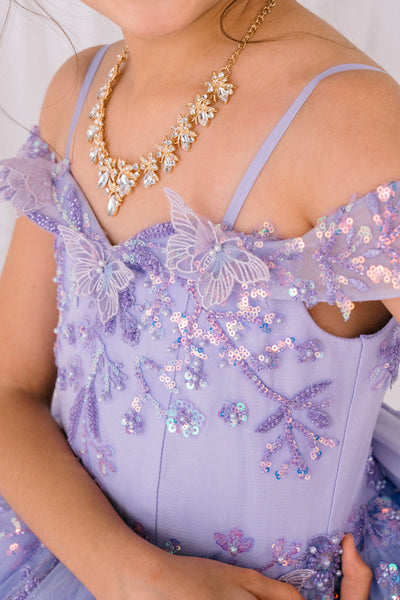 Madison Starlight Pageant Gown for Girls