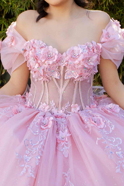 Floral Quinceañera Ball Gown | Blush Quinceañera Collection