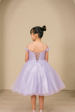Skylar Shimmer Pageant Dress for Girls