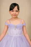 Skylar Shimmer Pageant Dress for Girls