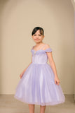 Skylar Shimmer Pageant Dress for Girls