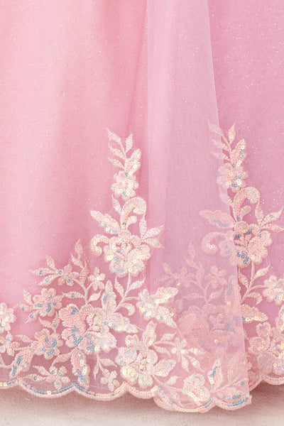 Elara Belle Girls Pageant Dress | Flower Girl Ball Gown