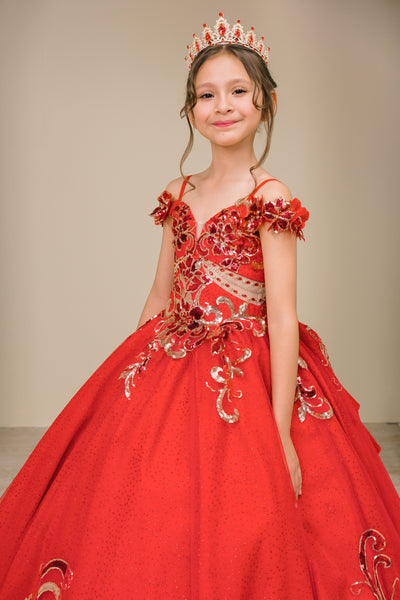 Girls Pageant Dress | Aurelia Belle Gown – Special Occasion