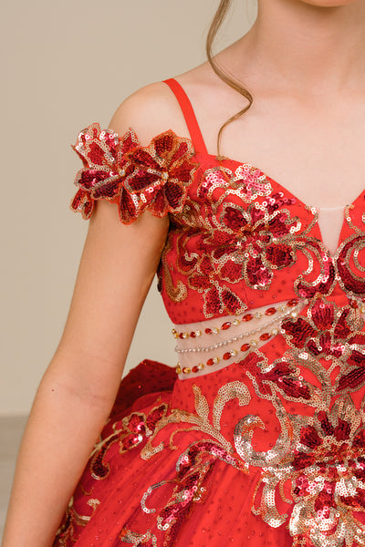 Girls Pageant Dress | Aurelia Belle Gown – Special Occasion