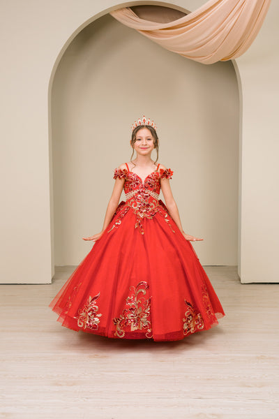Girls Pageant Dress | Aurelia Belle Gown – Special Occasion
