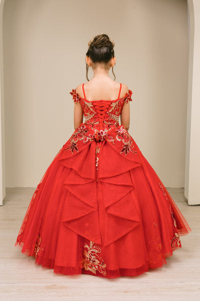 Girls Pageant Dress | Aurelia Belle Gown – Special Occasion