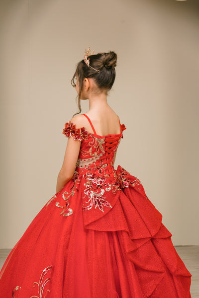 Girls Pageant Dress | Aurelia Belle Gown – Special Occasion