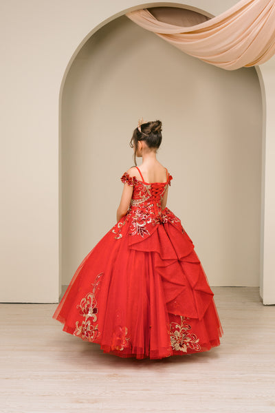 Girls Pageant Dress | Aurelia Belle Gown – Special Occasion