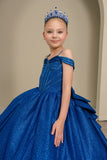 Ariana Royal Sparkle Pageant Gown for Girls
