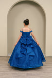 Ariana Royal Sparkle Pageant Gown for Girls