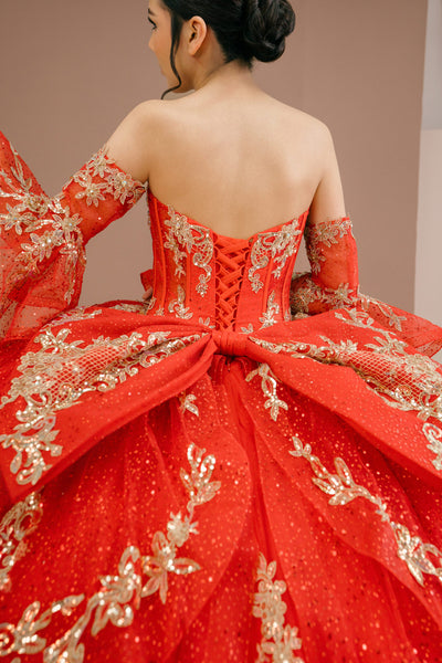 Reina Royale Luxury Quinceañera Ball Gown | Blush Quinceanera Collection