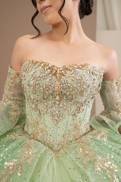 Reina Royale Luxury Quinceañera Ball Gown | Blush Quinceanera Collection