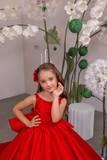 Red Girls Pageant Ball Gown | Fashion Couture Dress