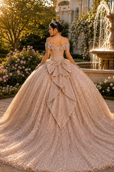 Sparkling Quinceañera Ball Gown | Blush Quinceañera Collection