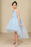 Floral Breeze Hi-Low Girls Dress | Short Front Tulle Party Dress