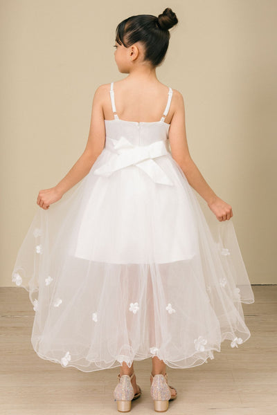 Floral Breeze Hi-Low Girls Dress | Short Front Tulle Party Dress