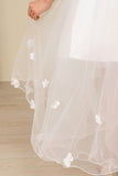 Floral Breeze Hi-Low Girls Dress | Short Front Tulle Party Dress