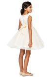 Lila Blossom Girls Dress – Flower Girl & Party Dress