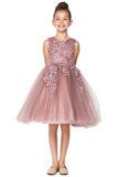 Lila Blossom Girls Dress – Flower Girl & Party Dress