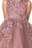 Lila Blossom Girls Dress – Flower Girl & Party Dress