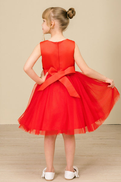 Lila Blossom Girls Dress – Flower Girl & Party Dress