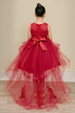Rosalinde Grace Hi-Lo Girls Pageant Dress | Blush Kids