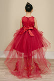 Rosalinde Grace Hi-Lo Girls Pageant Dress | Blush Kids