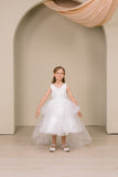 Rosalinde Grace Hi-Lo Girls Pageant Dress | Blush Kids