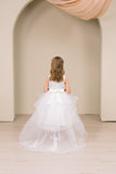 Rosalinde Grace Hi-Lo Girls Pageant Dress | Blush Kids