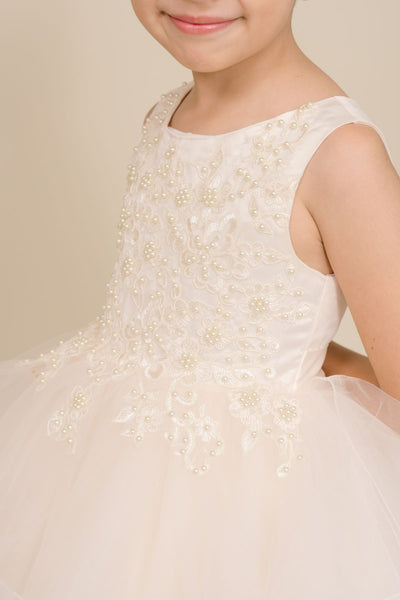 Hi Low Ruffle Girls Party Dress 2–12