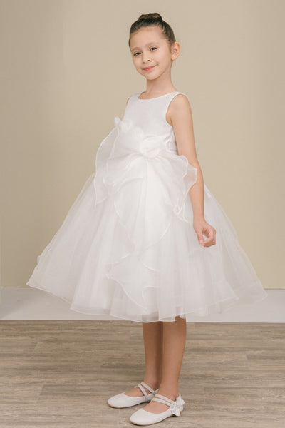 Elowen Bloom Sage Shimmer Tulle Party Dress