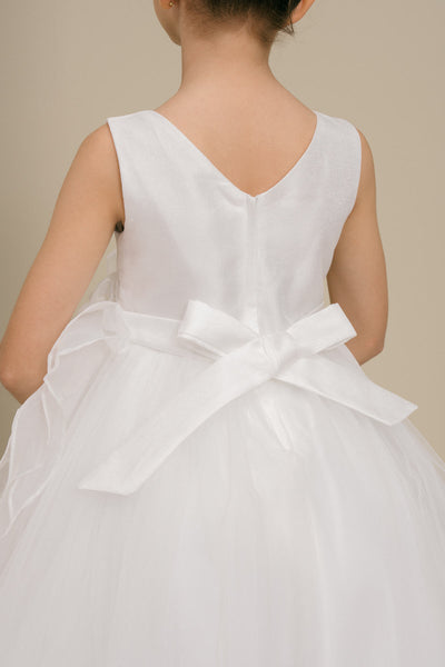 Elowen Bloom Sage Shimmer Tulle Party Dress
