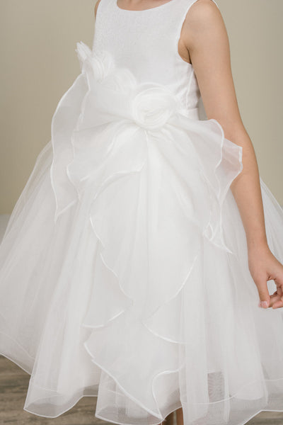 Elowen Bloom Sage Shimmer Tulle Party Dress