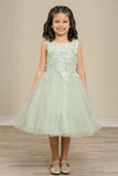 Nadia Short Pageant Dress – Sparkling Special Occasion Dress for Girls