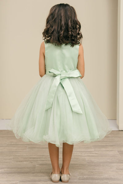 Nadia Short Pageant Dress – Sparkling Special Occasion Dress for Girls