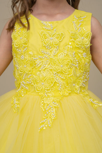 Nadia Short Pageant Dress – Sparkling Special Occasion Dress for Girls