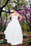 White Communion & Flower Girl Dress | High-Low & Ball Gown