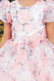 Peach & Lilac Girls Party Dress – Blush Kids