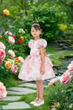 Peach & Lilac Girls Party Dress – Blush Kids