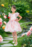 Peach & Lilac Girls Party Dress – Blush Kids