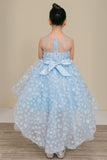 Dusty Pink Hi-Low Girls Party Dress | Blush Collection