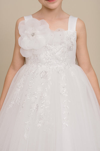 Girls Blush Flower Girl Dress – Celestina