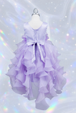 Sequin Ruffle Girls Pageant Dress | Birthday & Party Gown