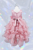 Sequin Ruffle Girls Pageant Dress | Birthday & Party Gown