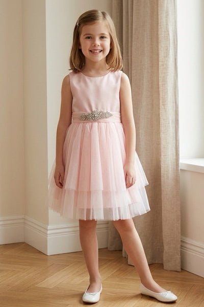 Elara Sky Special Occasion Dress for Girls