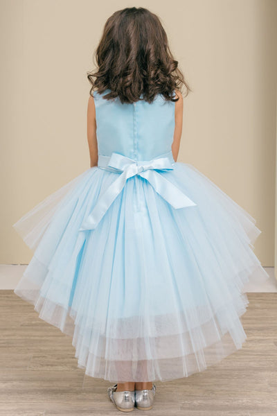 Elara Sky Special Occasion Dress for Girls
