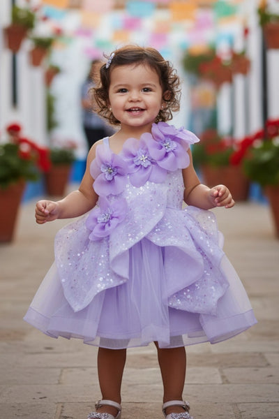 Baby Girl Pageant Dress Flower Girl Birthday Party