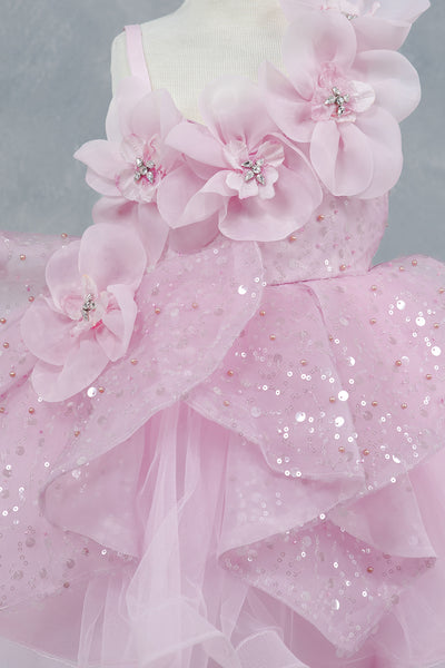 Baby Girl Pageant Dress Flower Girl Birthday Party