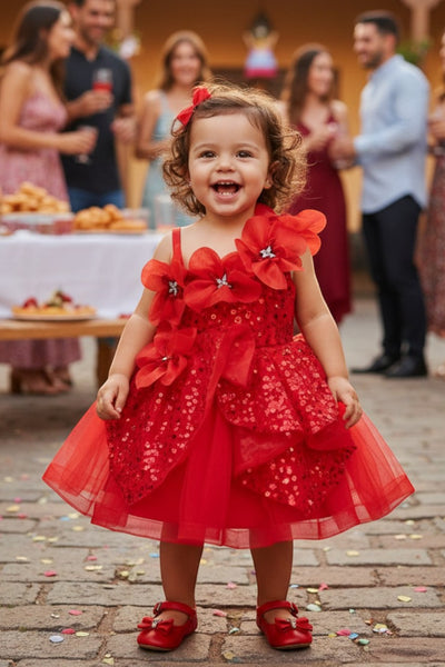 Baby Girl Pageant Dress Flower Girl Birthday Party