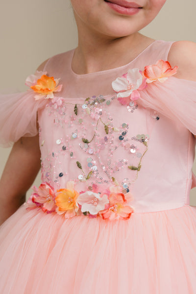Liliana Petal Girls Special Occasion Dress